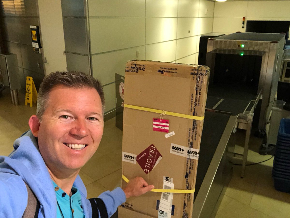 GAYWhistler's tweet photo. Jetting off to YYZ Toronto with the 2018 Olympic Hockey π Stick for #iglta2018 w/ #3gaysonaplane #springitonwithpride (@ Winnipeg James Armstrong Richardson International Airport in Winnipeg, MB) https://t.co/9XNsCbK5mz https://t.co/slJjcoW7l0