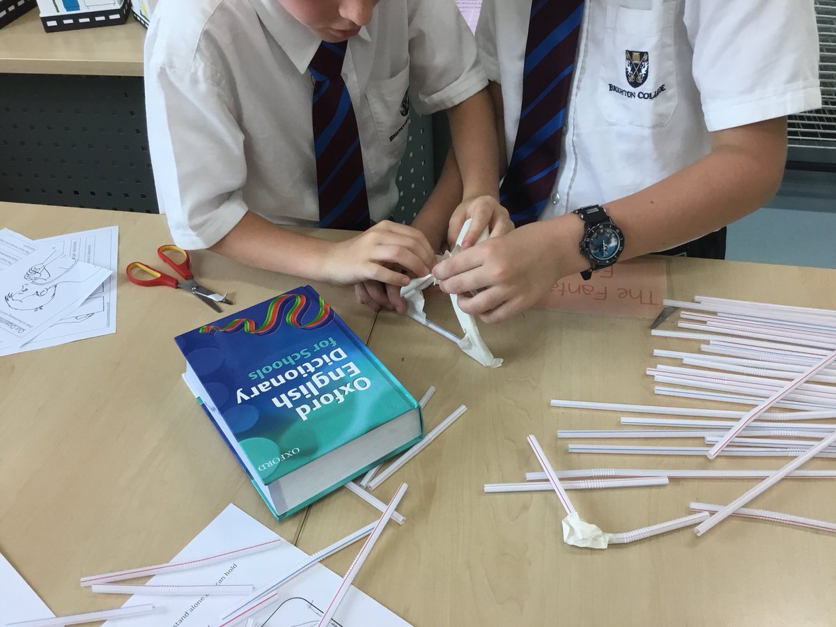BCADyear4's tweet photo. The challenge is on. Who will build the strongest bridge? #creative #teamwork #collaborate @BCADprep https://t.co/Aq90yp1SSM