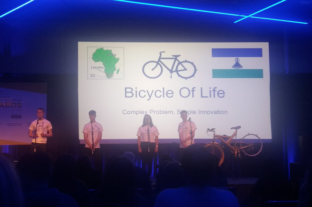 Well done <a href="/PortmarnockCS/">Portmarnock CS</a> <a href="/bicycleoflife/">Bicycle Of Life</a> <a href="/GlobalCitMTF/">Global Citizens MTF</a> that went pretty well <a href="/YSInow/">Young Social Innovators</a> #Sustainability #InnovatorsMindset #UBYSI #MapLesotho