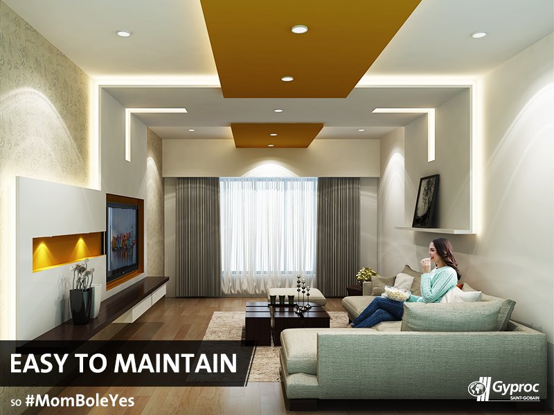 Gyproc India On Twitter Momboleyes To Gyproc Designer Ceilings