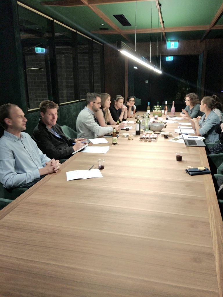 Hanging out at the the #Caroma #Alexandria showroom with the <a href="/EmAGN_NSW/">EmAGN NSW</a> committee. Thanks for hosting us!