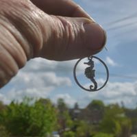 We are delighted that Simon from a pretty penny will be back at HedgeUcation this year, running workshops and helping you make stunning works of art, such as this sea horse pendant. Tickets are still available for now...brownpapertickets.com/event/3091749