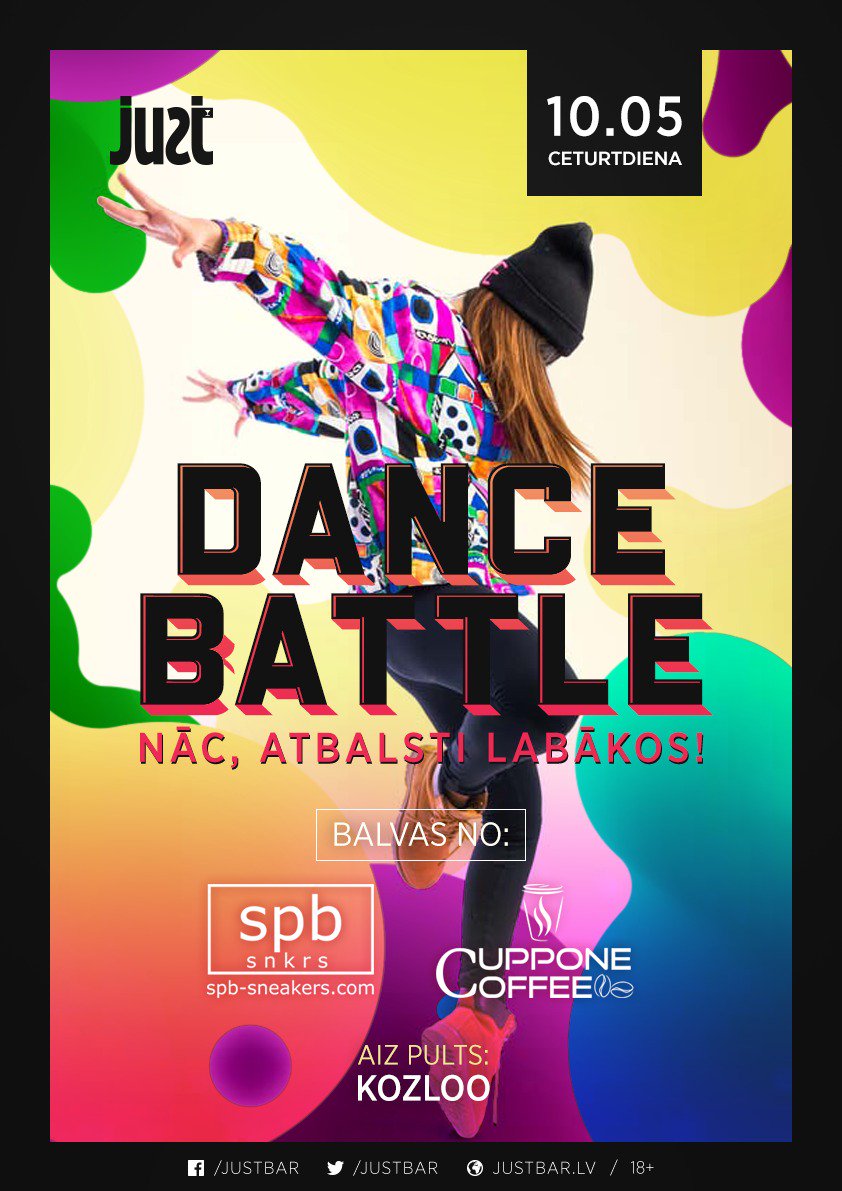 Šonedēļ dacefloor trīcēs...! Pie mums DEJU BATLS!