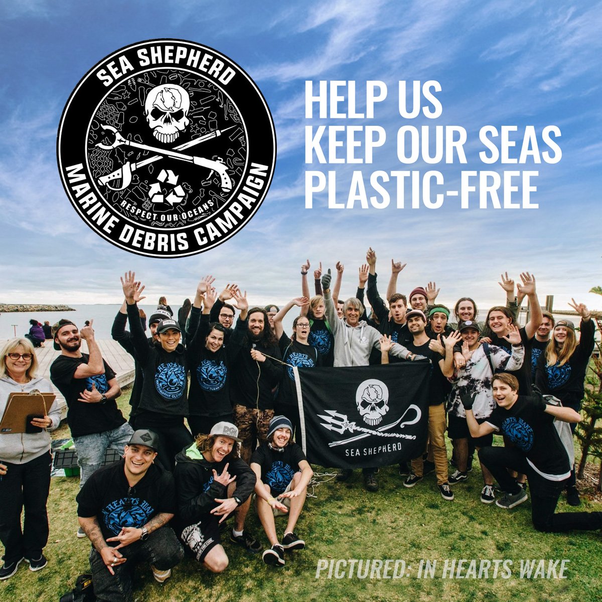 Our May clean-up at Camp Cove, NSW will see us our Marine Debris team tackle a dive clean. If you come on down you will also go in the chance to win a double pass to an IN HEARTS WAKE show! Details: facebook.com/events/7837547…