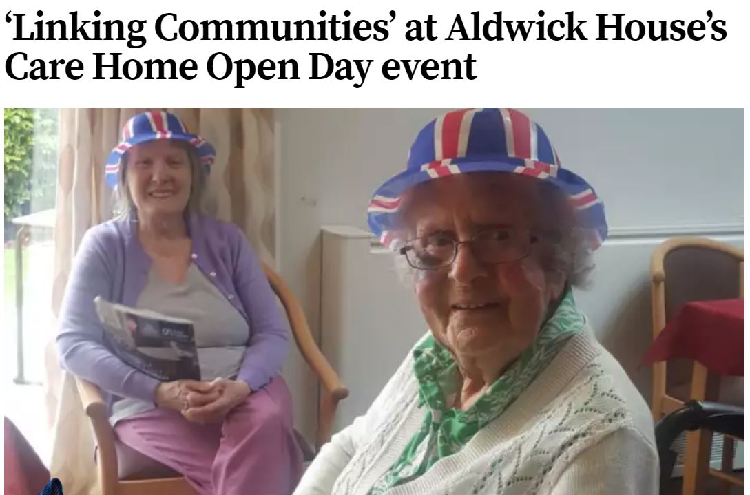 NewCenturyCare's tweet photo. Thanks for the write up @BogObserver https://t.co/8DBQltdGG8
#linkingcommunities #AldwickHouse #CareHomeOpenDay #CHOD2018 #BognorRegis #events #partytime #wecareaboutcare #happiness https://t.co/ybAMGULrQ0