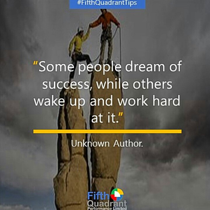 fifthquadrant_'s tweet photo. Some people dream of success while others wake up and work hard at it - Unknown

Work for what you want! 💯
#TuesdayMotivation https://t.co/uY1ExpMn89