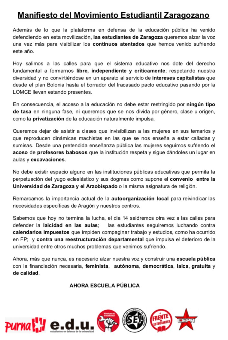 Purna Estudiantil tweet media
