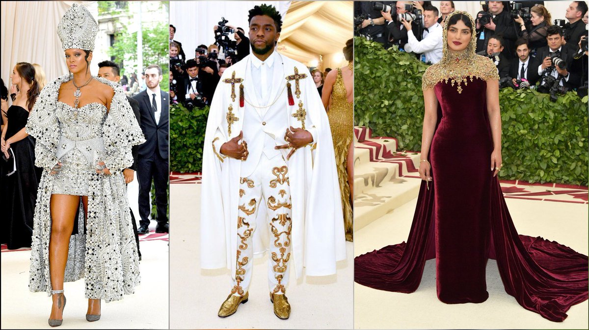 raibuan's tweet photo. THIS YEAR'S #MetGala THEME IS PROLLY ONE OF (IF NOT THE) BEST EVER. DAYUUMN THE CREATIVITY 💯🏅🏆 https://t.co/3vnWDFPTkE