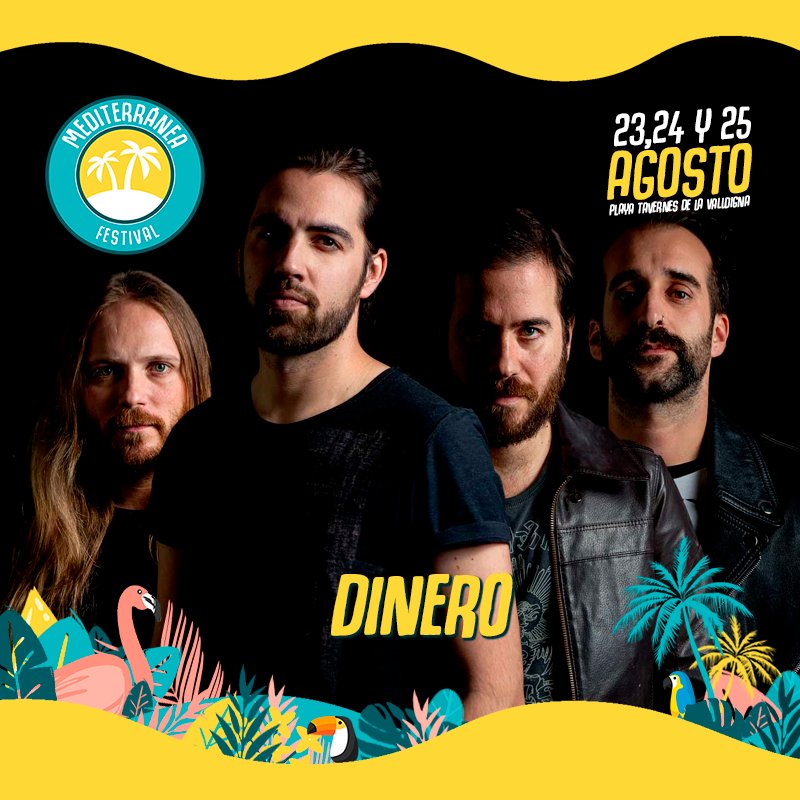 MediterraneaVLC's tweet photo. 🌴¡¡DINERO #CONFIRMADO!!!🌴

#SORTEO 3 Abonos generales:

1⃣Haz RT a este tweet
2⃣Síguenos en @MediterraneaVLC  

"Va a suceder, maldita suerte", @dineromusic va a estar en el Mediterráneal! 🙌 
___
🎫  https://t.co/CaDGUahTfT https://t.co/5DFRJMPeij