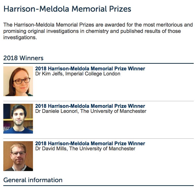 Here's some great news:  <a href="/JelfsChem/">Kim Jelfs</a> wins Harrison-Meldola Prize.  She's just unstoppable... (ex)-<a href="/AICooperGroup/">A I Cooper group</a> <a href="/LC_Mater_Design/">Leverhulme Research Centre - Materials Design</a> <a href="/imperialcollege/">Imperial College London</a> rsc.org/ScienceAndTech…