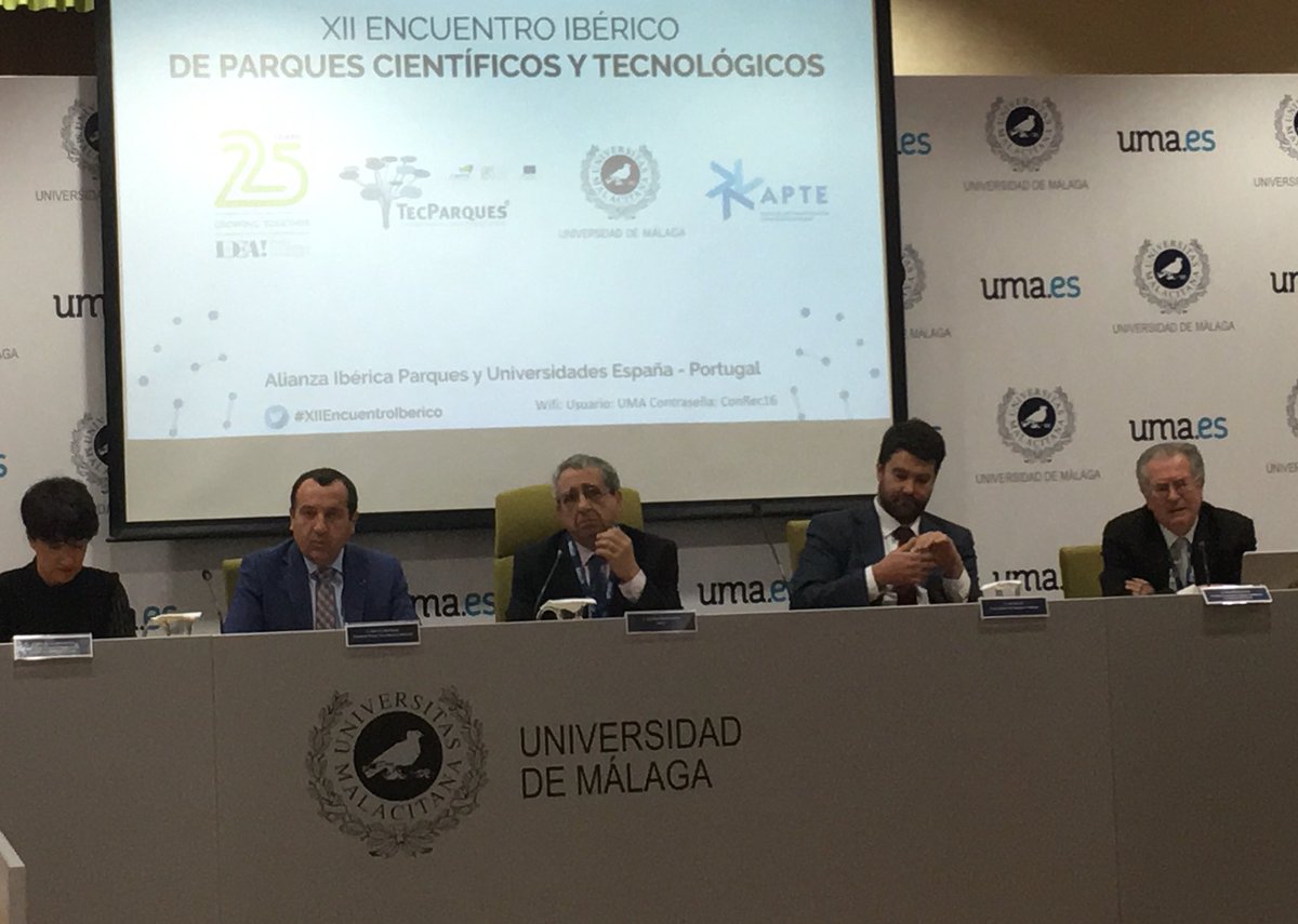 lund_ebba's tweet photo. Delighted to join Portuguese and Spanish #SciencePark colleagues at their meeting today in Málaga #Tecparques @APTE_es #XIIEncuentroIberico https://t.co/uZZ7rytTtn