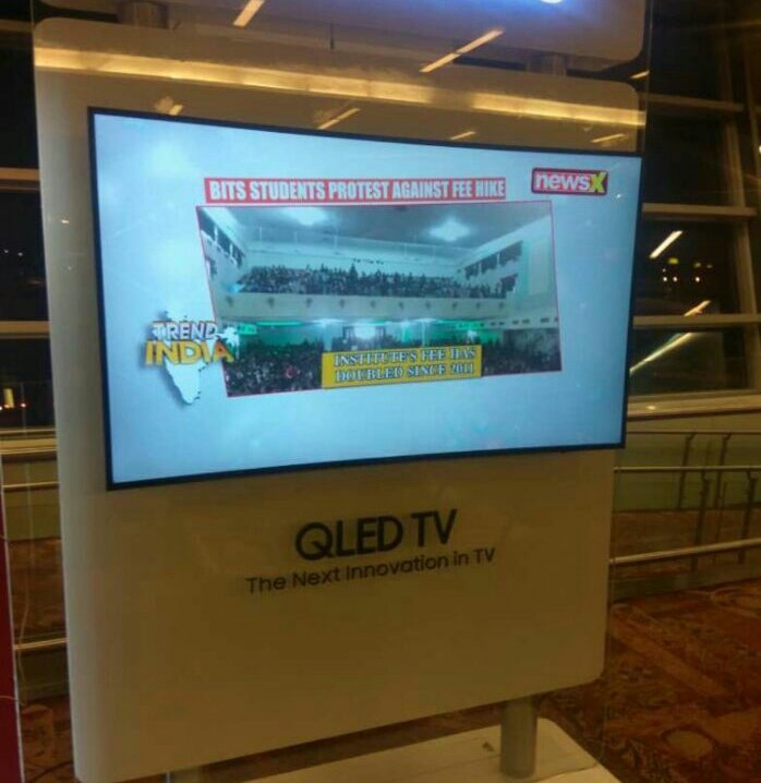 TheHimanshu98's tweet photo. धन्यवाद newsX का जो छात्रों की बढ़ी हुई फीस को गंभीर लिया और हाईलाइट की और #RollBackBITSPilaniFeeHike को समर्थन दिया
@ManishSheoran91 https://t.co/eP7d8s6PJ0