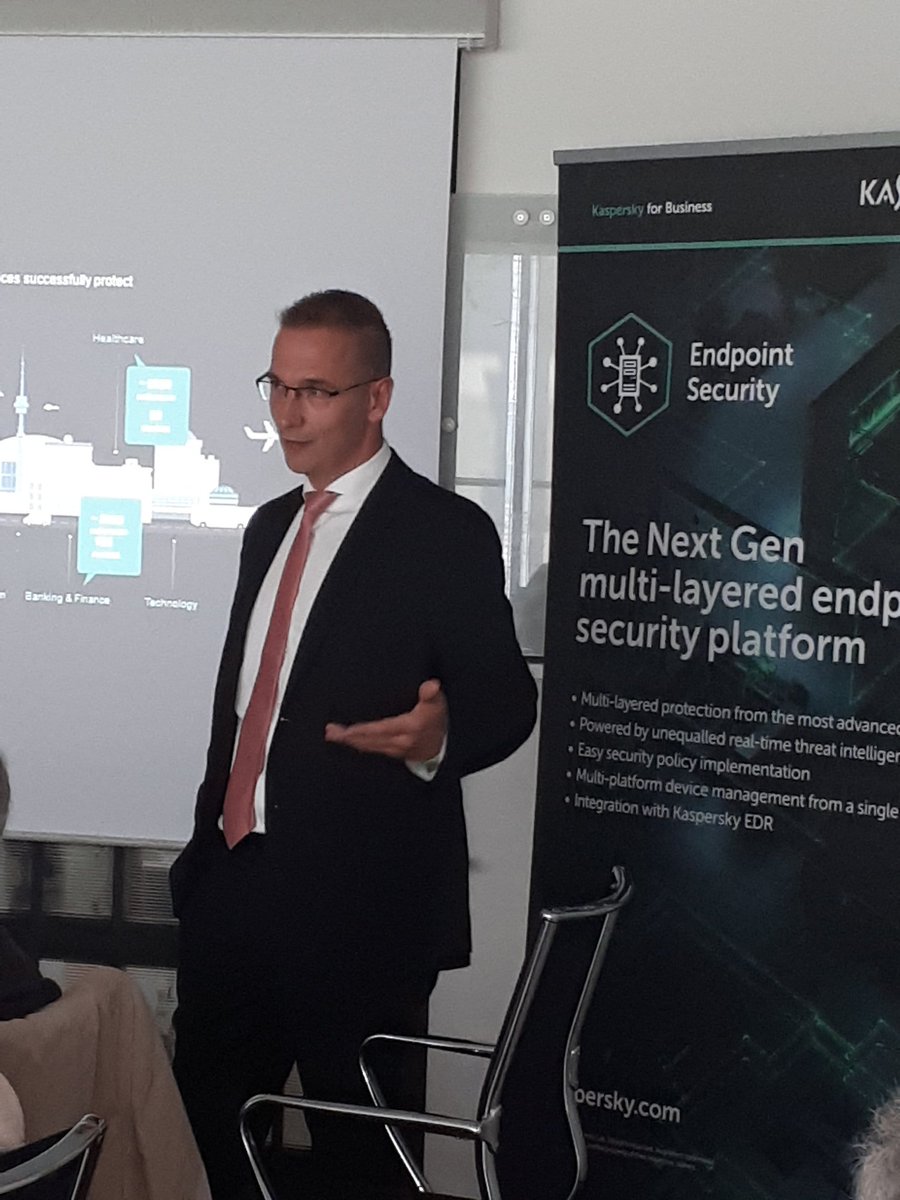 Nicola Caramella CISO di <a href="/AnsaldoEnergia/">Ansaldo Energia</a> spiega i vantaggi di utilizzare la soluzione di endpoint security protection #KESB11 di <a href="/KasperskyLabIT/">Kaspersky Italia</a>