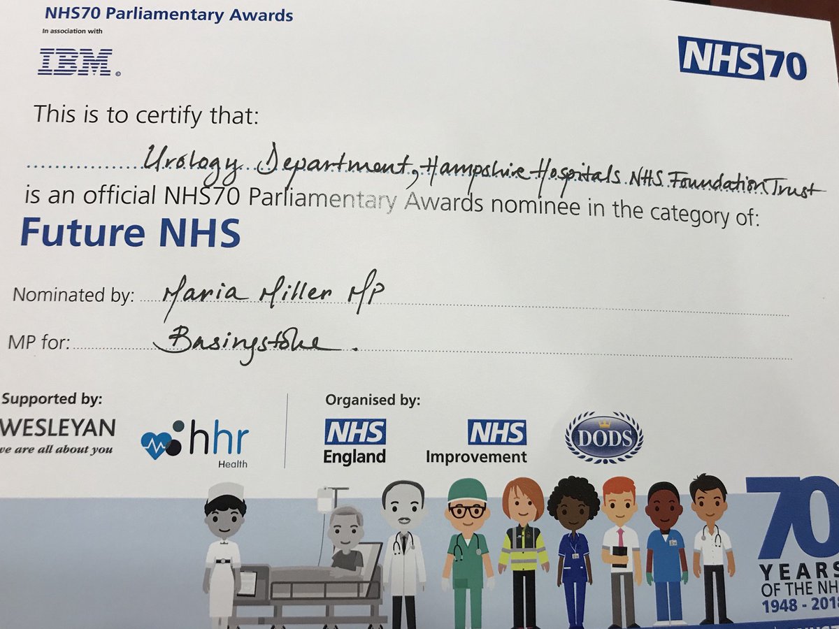 RichardHindley1's tweet photo. @HHFTnhs Urology department nominated for Future NHS as part of NHS70 parliamentary awards. Presentations by @MariaMillerUK  @UrologyPartners @_UoW  @PhilippaAslet Promoting excellence for men with Benign and malignant prostate diseases. https://t.co/DbJgC2LPUd