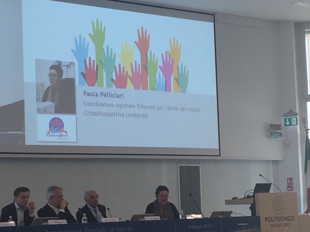 ihyofficial's tweet photo. L'innovazione è un diritto: i cittadini necessitano in sanità di strumenti più friendly @Osserv_Digital #ODS18 @Cittadinanzatti https://t.co/7cIyCSnqQo