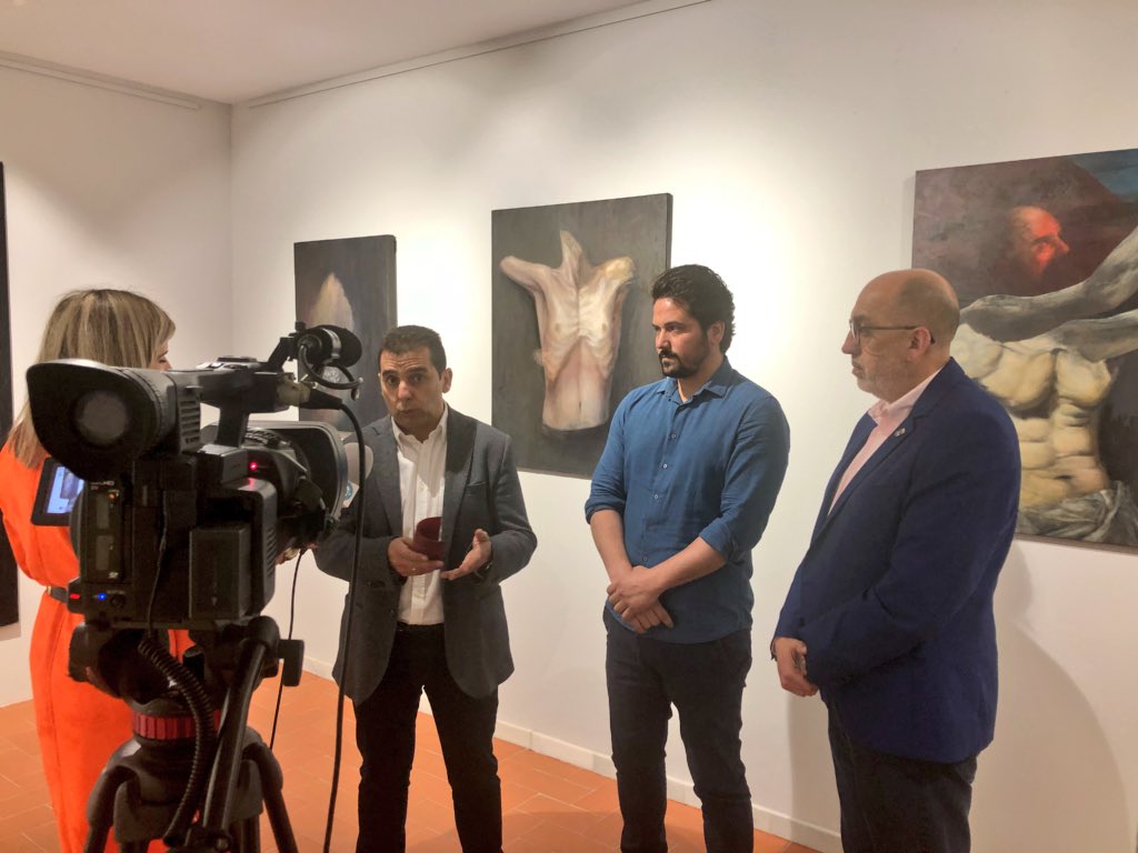 macarenapsojo's tweet photo. El pasado viernes se inauguró en la @CMMR_Casariche la exposición @TSombraMurillo “Murillo, Sugestión y Realidad” del artista pileño #ManuelMagdaleno que se podrá visitar en el horario habitual de la colección hasta el 24 de Junio #añomurillo #murilloSev https://t.co/3Jjva68aez