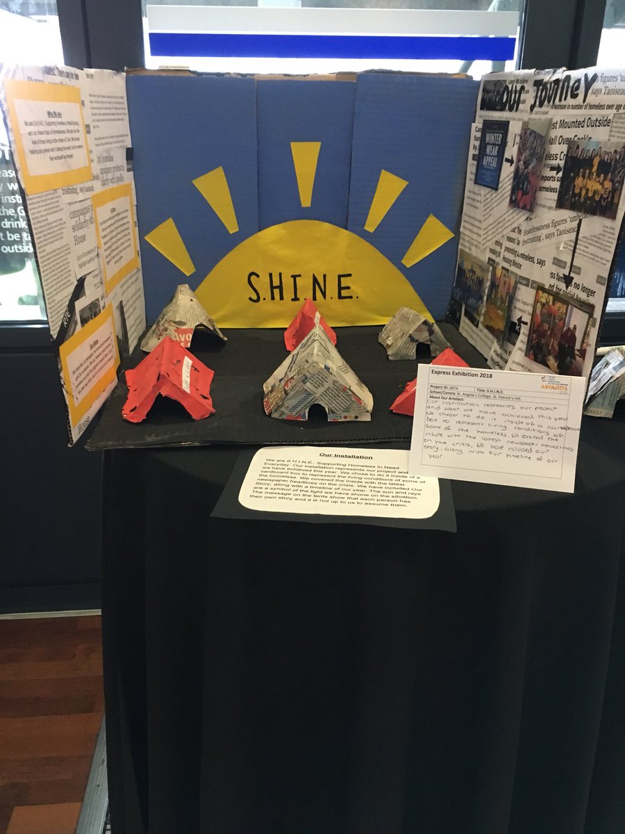 Our Express Exhibition here at <a href="/CrokePark/">Croke Park</a> tells the innovation stories of our 2018 shortlisted teams #UBYSI