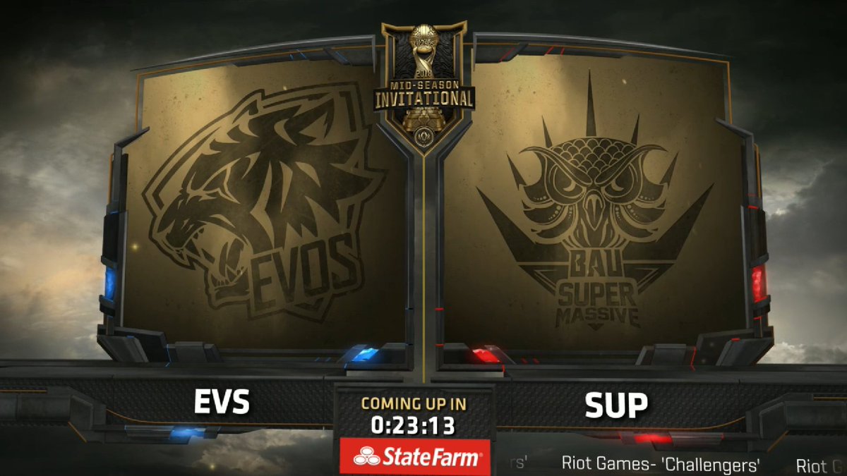LoL_WorldEvents's tweet photo. #MSI2018 Play-In Knockouts Stage Match 1 starts in 23 minutes with

VCS's @evosesports🇮🇩
              vs
TCL's @supmass🇹🇷

Watch live at https://t.co/l9mpSzesfd

#EVSWIN #SUPWIN https://t.co/0airEQrhFE