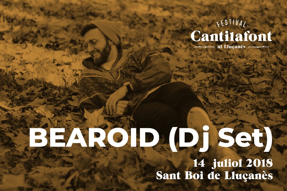 CantiLaFont's tweet photo. · I MAKE MUSIC YOU CAN DANCE TO · 🍭
Si @bearoid us diu això, què faríeu? Nosaltres saltar directe a la pista. Així que agafeu-vos fort que arriba el 4rt artista del cartell!
Ganes? 🔥
Entrades: https://t.co/6vBvy6OqUn
#Cantilafont2018 #Bearoid #Lluçanès https://t.co/1AjXAlqvJn