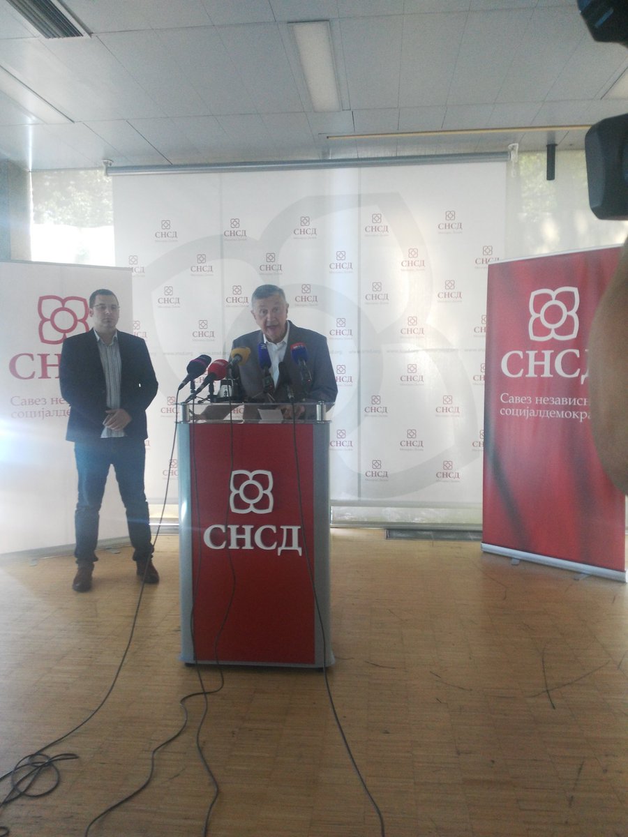 SNSDDodik's tweet photo. Nerad Savjeta ministara #BiH se u posljednje četiri godine doveo je do niza problema pred #Izbori2018 - potpredsjednik Nebojša Radmanović. https://t.co/7aYa0WQzJi