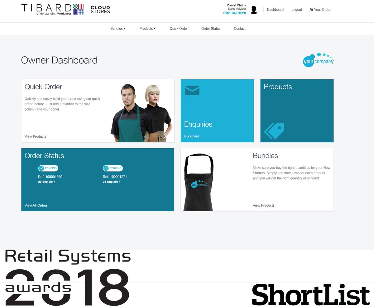 tibarduniforms's tweet photo. We are absolutely delighted to announce we have been shortlisted for the @RetailSAwards for the Online Innovation of the Year! Find out here who are competition is and more about the awards #tibard #RetailSystemAwards #cloudstores
https://t.co/WgrBCTYgXb https://t.co/E8Nc7WVS0S