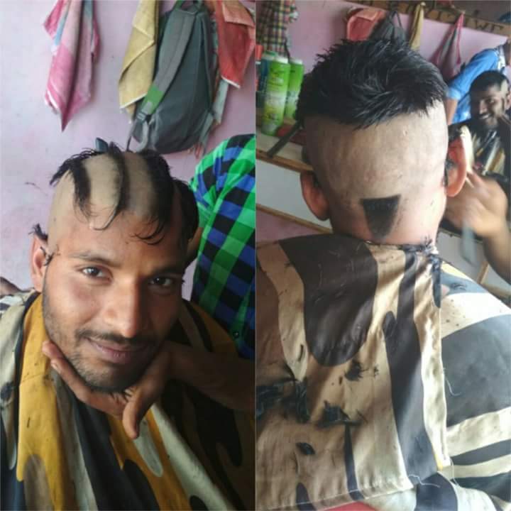 guptasudhir12's tweet image. New hair style