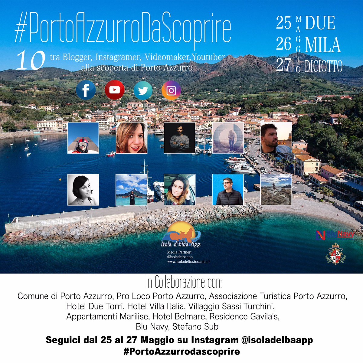 All'#IsoladElba è tutto pronto per l'evento più bello di Primavera #PortoAzzurroDascoprire con bella gente e tanti sorrisi! m.facebook.com/isoladelbaapp <a href="/isoladelbaapp/">isola d'elba app</a> <a href="/PortoAzzurroApp/">Porto Azzurro App</a> @Blunavyelba <a href="/tuscanybuzz/">Tuscany Buzz</a> <a href="/ProLoco_Longone/">ProLocoPortoAzzurro</a> <a href="/regionetoscana/">Regione Toscana</a> <a href="/toscananotizie/">Toscana Notizie</a> @toscananews24 #Elba 😃
