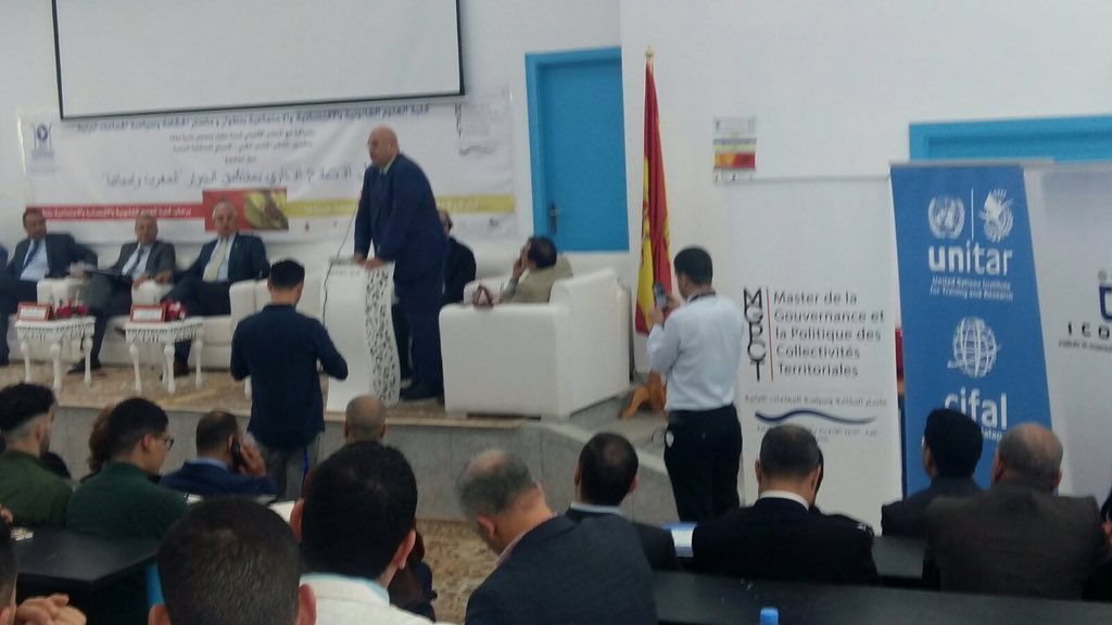Hoy ha empezado en #Tetuán el primero de los cursos internacionales que imparte #CIFAL #Málaga. Se trata de un seminario de #gobernanza territorial y reforma administrativa para líderes locales de toda la región