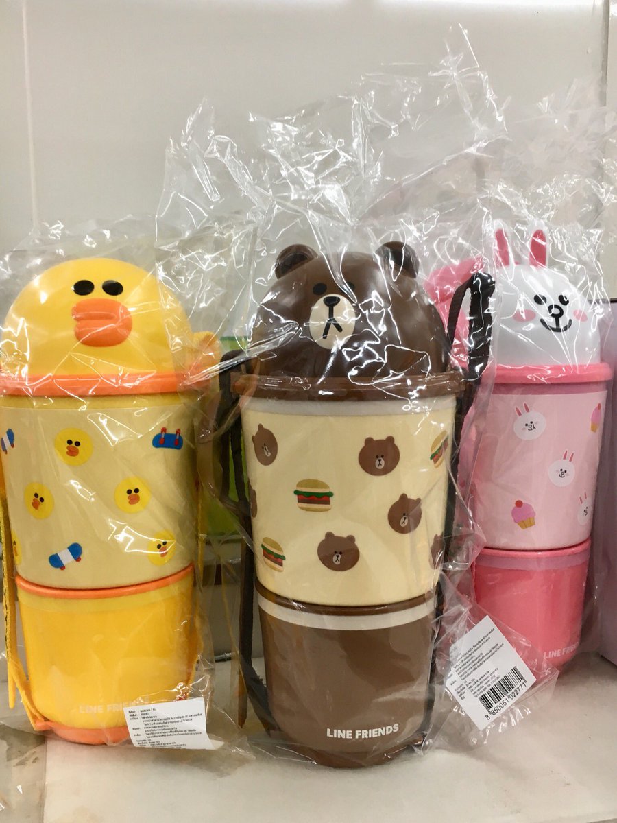 ordimantw's tweet image. รีวิวของใหม่ 7-11 | ชุดใส่อาหาร 3 ชั้น LINE Friends มี 3 ลายให้เลือก บราวน์ | โคนี่ | แซลลี่ เป็นถ้วยใส่อาหาร 3 ถ้วย พร้อมช้อน+ส้อม และ สายคล้องให้ติดกัน 
---
ตามโปรจะเริ่มวันที่ 10 พ.ค.นี้ แต่บางสาขาก็ขายแล้ว เพราะของมาแล้ว ใช้โปรคนรักเส้นนะ ซื้อเส้นครบ 50 บาท แลกซื้อ 109 บาท