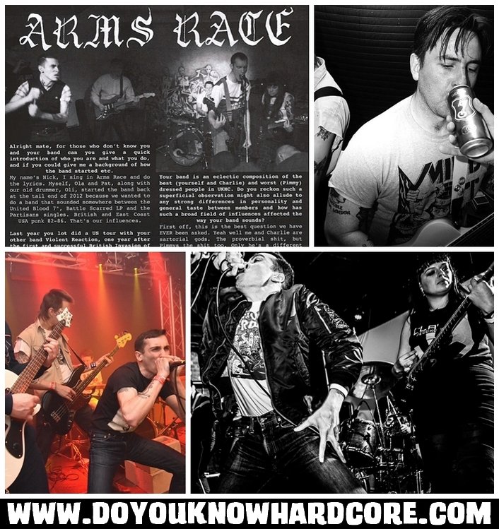 Atimental's tweet image. Arms Race interview originally published in Classe Criminelle fanzine, issue 1. 
Pics by Angela Owens, Meline Gharibyan, Zack Rogers.
doyouknowhardcore.com/2018/05/08/arm…