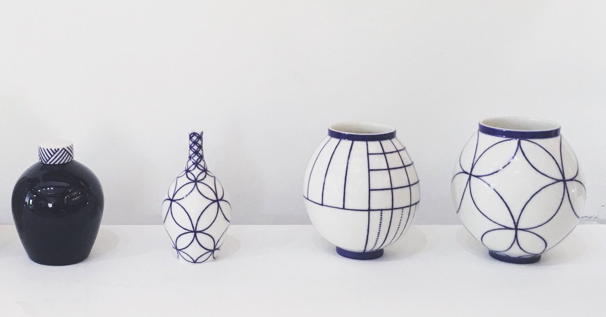 We hear there’s a new selection of pieces arriving with us at the Gallery this week from <a href="/RMalinDesign/">Rhian Malin</a>, including these beauties. #ceramics #contemporaryceramics