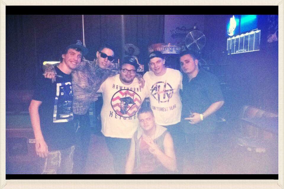 LOBBandOfficial's tweet photo. Can y’all believe it’s been 3 years since we met and opened for @metrostation and @SayWeCanFly? Time flies, man. Miss the homies @TheMasonMusso and @TraceCyrus https://t.co/5MgmhtwaE3