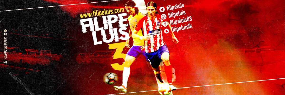 Apostagraphic Auf Twitter Twitter Header X Filipeluis Atleti Brasil Filipeluis Design Football Freelance
