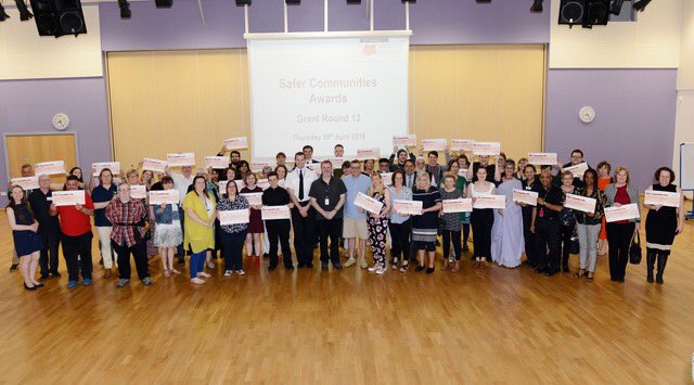 EmbraceCSOC's tweet photo. @EmbraceCVOC received £4950 from the Safer Communities Fund to safeguard vulnerable people and support victims and witnesses of crime. #changinglives #makingadifference #SCFGR13 https://t.co/q994wuhrnW