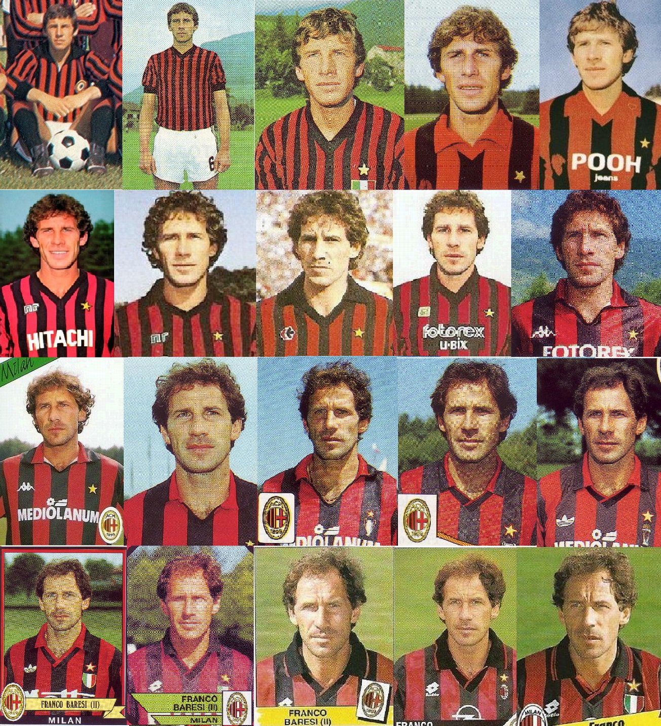 44 Years Rossoneri The Captain Forever Happy Birthday Franco Baresi  