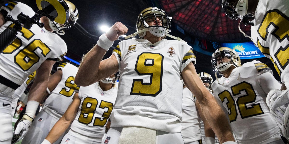 NFL's tweet image. NFL&apos;s Top 10 Offenses:

1. @Saints
2. @Patriots
3. @steelers
4-10. on.nfl.com/xmAnoi (via @ChrisWesseling)