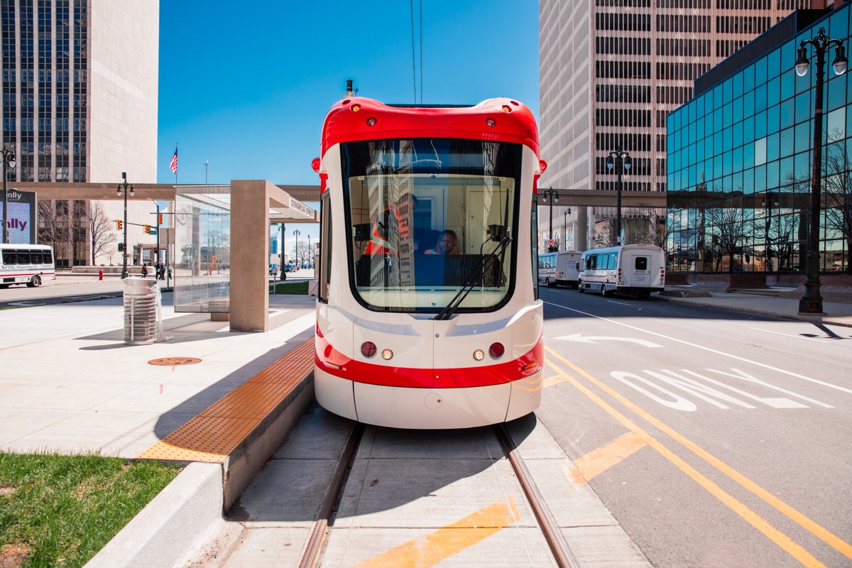 qlinedetroit's tweet photo. This year we've made a ton of improvements to help bring down wait times for riders! If you just missed the train you no longer wait 19 minutes for another to arrive, it only takes 10 minutes to catch the next one! Read our year end report to learn more: https://t.co/5ZdR8vbWR1 https://t.co/IbviOisgwd
