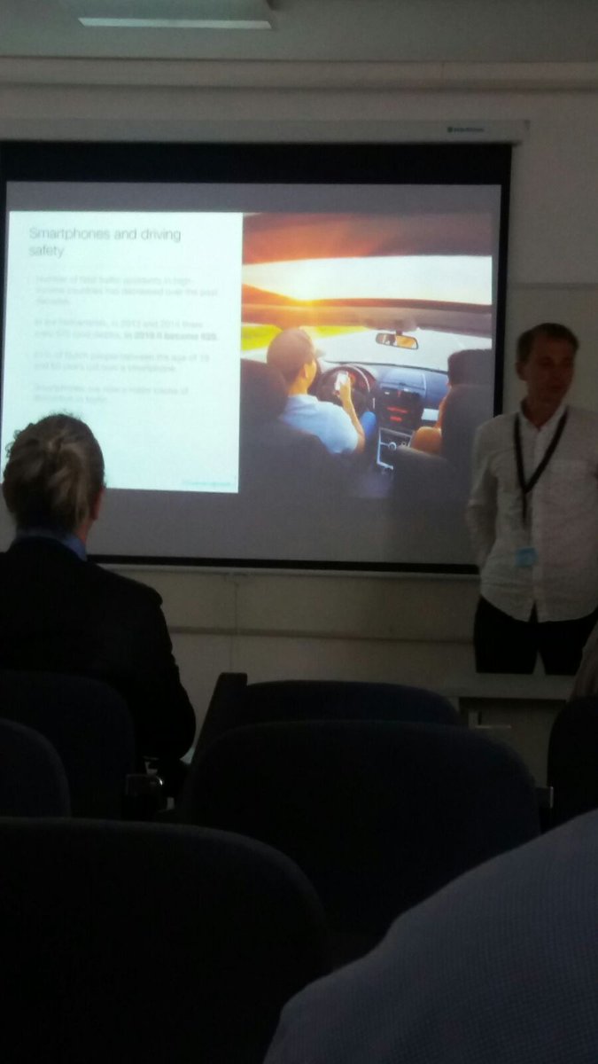 2018Tmce's tweet photo. Smartphones and safety in the road.
Posibility of driving with the smartphone. Turn the smartphones into a benefit for driving. #TMCE2018 #engineering #vehicles #Smartphone https://t.co/MuENSbsPs3