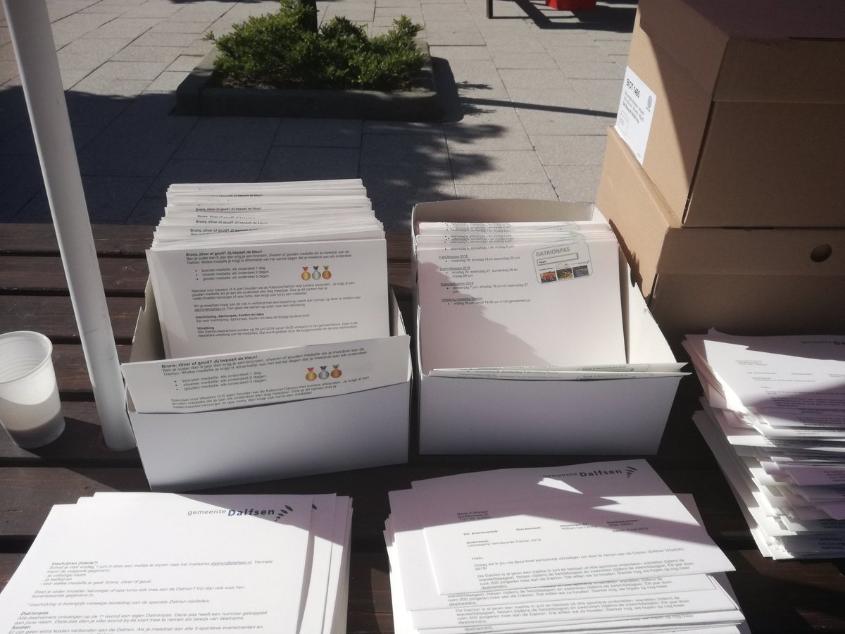 BSC_Dalfsen's tweet image. Ben je tussen de 4 - 18 jaar @gem_dalfsen dan krijg je vandaag / morgen een persoonlijke uitnodiging van wethouder @JWUitslag voor deelname aan de &apos;vernieuwde&apos; #datrion Geef je op via datrion@dalfsen.nl met naam, leeftijd en ga samen met vele anderen voor brons, zilver of GOUD!!