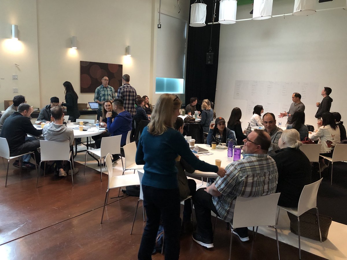 nhoh's tweet photo. Day 2 of the Asurion Design Summit design sprint day! #asuriondesign https://t.co/qhGVDfSvN1