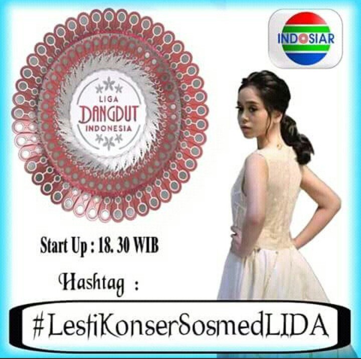 Maaf telat...baru bangun bbo 
#LestiKonserSosmedLIDA