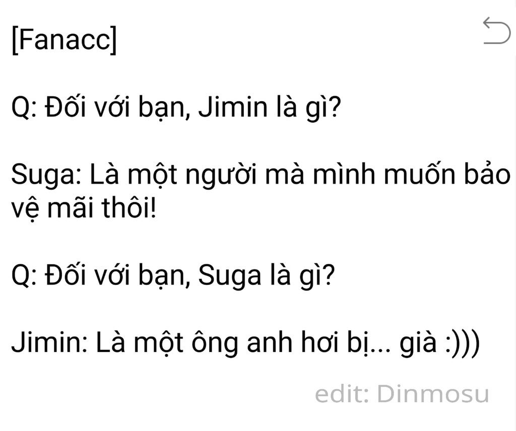 Quynhmie's tweet photo. Min YoonGi bị phũ =)))
Cre: Dinmosu Saline https://t.co/HhVAzwP5il