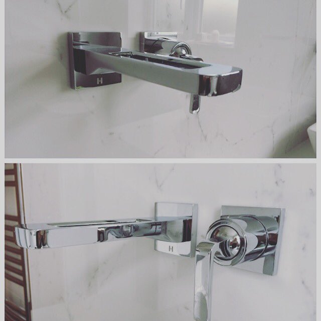 Beautiful <a href="/kellyhoppen/">Kelly Hoppen CBE</a> wall mounted basin mixer from @crosswater_uk #interiordesign #allurehouseinteriors instagram.com/p/Big_SY2gj8p/