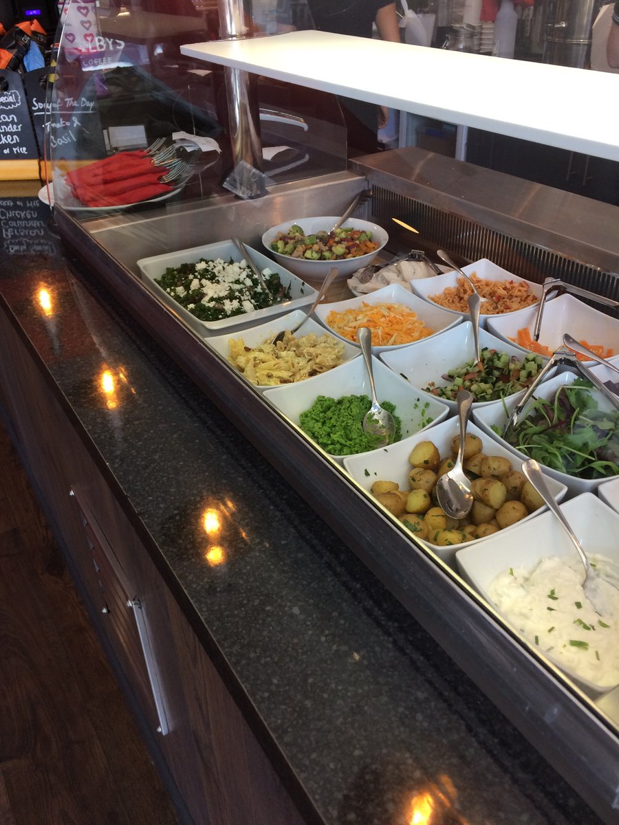 Looking for something different for lunch? Pop in and give our delicious new salad bar a try. Lots of lovely fresh ingredients and good for you too!