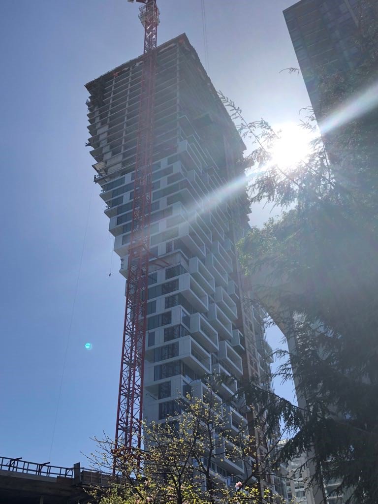 Luxury apartment tower Vancouver House, an architectural masterpiece, contains our Clima Canal trench heaters. Our Low-H2O technology cuts energy bills by up to 15%. okt.to/c5HyPe