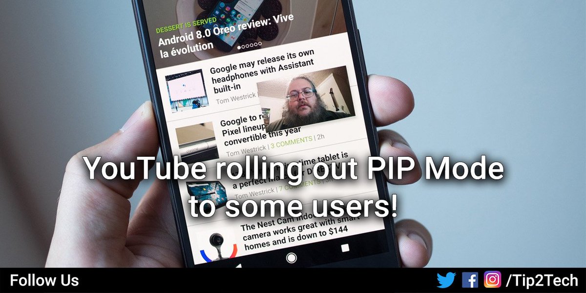 Tip2Tech's tweet image. Did you get that? 

@YouTube @YouTubeIndia #PIPmode #YouTube