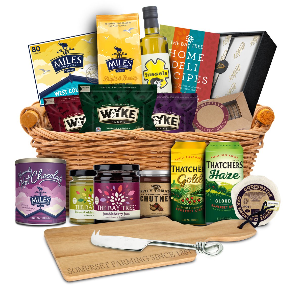 Somerset_Day's tweet photo. **WIN OUR SOMERSET PRODUCE HAMPER WORTH OVER £100!**

RETWEET THIS TO ENTER!

With produce from @wykefarms, @WindyridgeCheez, @thatchers_cider, @TheBayTree, @Godminsterfarm, @MilesTeaCoffee and @Fusselsrapeseed.

T's &amp; C's apply: https://t.co/78la3Ao25u

#SomersetDay https://t.co/aLXTkXC3O1