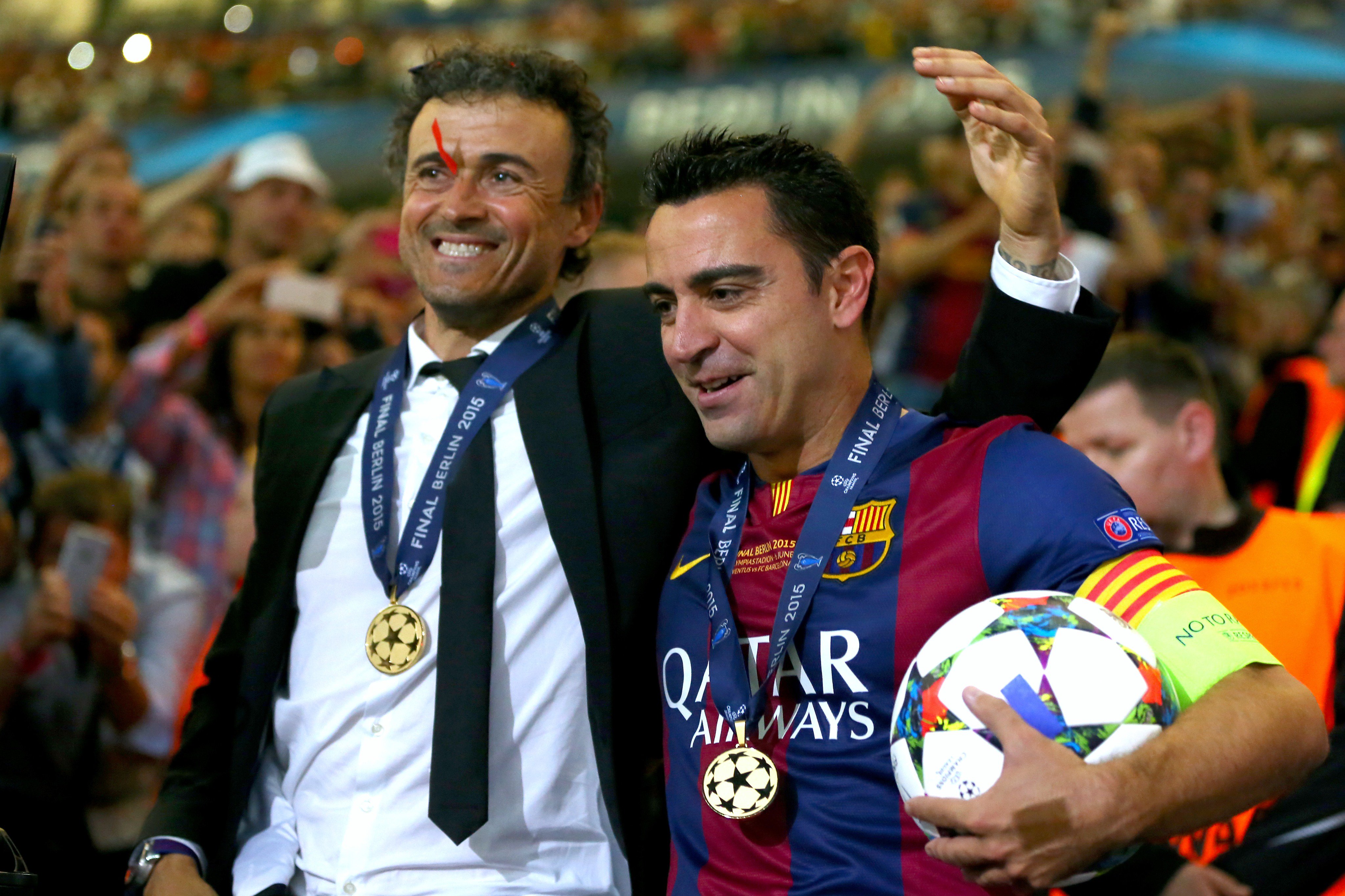 UCL winner Luis Enrique.