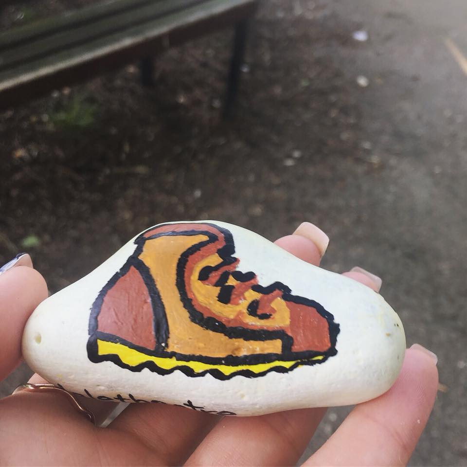 Can you find our Elves and the Shoemaker painted rocks in Enfield Town Park?
There is an amazing chance to win a family on the back of one rock! 
#rockpainting #enfieldtownpark #find #paintedrocks
