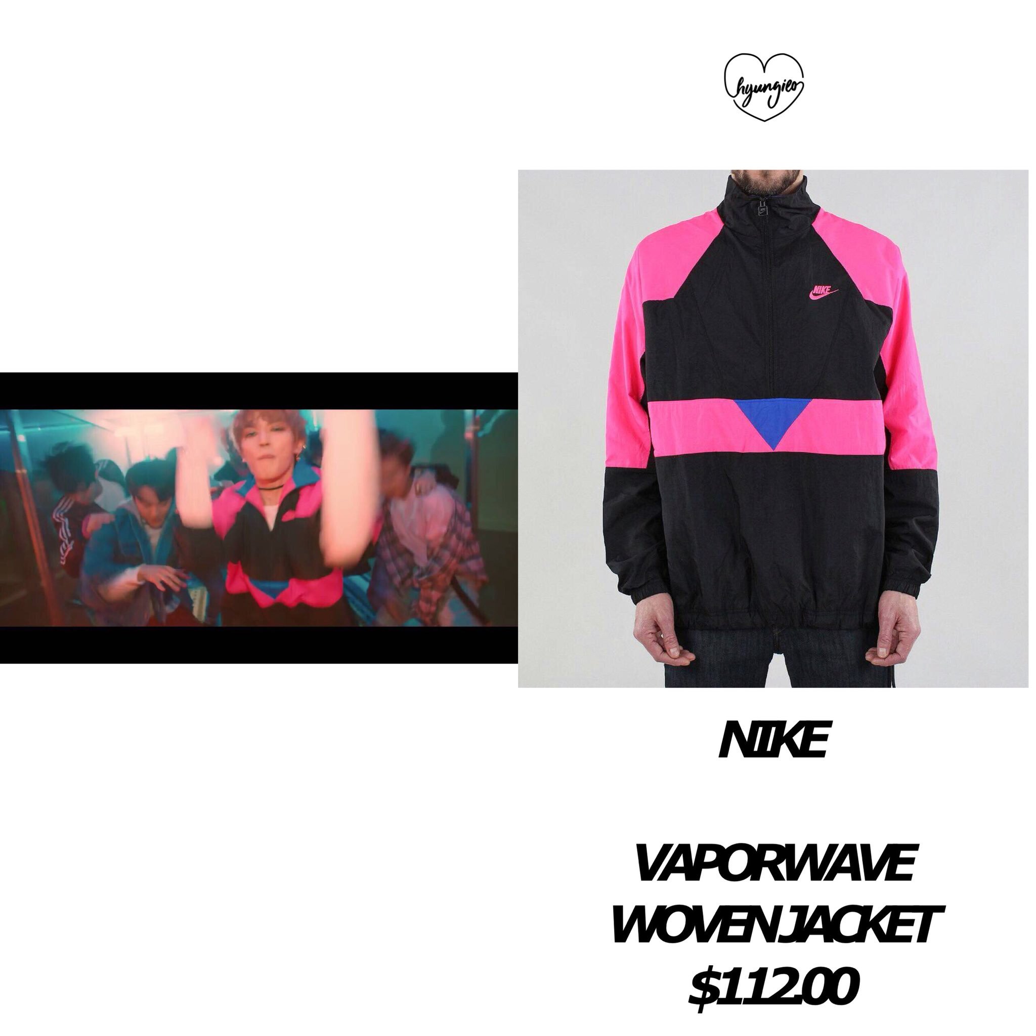 🐰 on Twitter: "180508 Taeyong Chain Music Video #Taeyong wearing NIKE  VAPORWAVE WOVEN JACKET $112.00 #NCT127 #CHAIN #엔시티127 #태용  https://t.co/7s0SbW9bv2" / Twitter